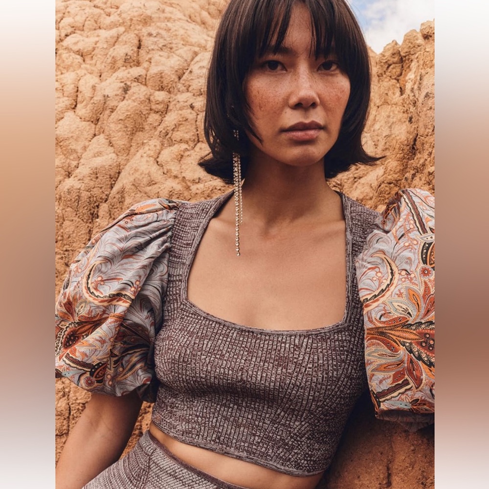 ***SOLD*** Ulla Johnson - Iva Top in Chalcedony